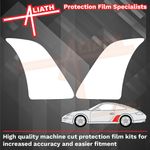 Fits Porsche 911 997 Rear QTR Arch CLEAR Stone chip guard Paint Protection Film