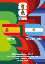 Program Spain - Argentina World Cup 2026 Football Team