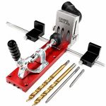 Pocket Hole Jig System Adjustable Drill Guide Professional Version Joinery Tool