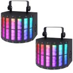 PAIR - CFX Derby 9 DMX Multi-Colour Beam 3W LED DJ Disco Lighting Effect