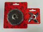 Meat Mincer Grinder Knife Plate Salvador 12, 22, 32, 3mm, 4.5mm, 6mm, 8mm, 10mm