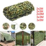 Camouflage Netting Mesh Camo Net Shooting Hunting Blind Camping Cover Sunshade