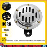 HORN 12V Waterproof Loud 110dB 100MM Universal Motorcycle Car ATV Boat Auto Bike