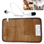 Heating Floor Mat Foot Warmer Heating Pad with 10 Temperature Levels