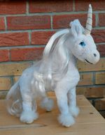 Vintage 80s The Last Unicorn Plush Soft Toy German Fantasy Rare