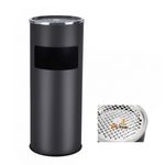 Outdoor/Indoor Stainless Steel Litter Bin Ashtray Cigarette Bin in 3 Colours