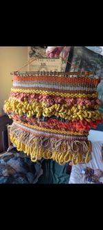 Handmade Loom Weavings Wall Tapestrys Weaving Loom