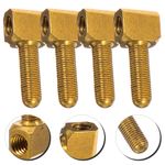 4pcs Cello Bow Screw Cello Bow Frog Cello Replacement Tool Cello Accessory