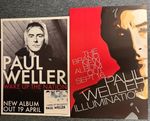 2 RARE  UNUSED VINTAGE BILLBOARD/RECORD STORE POSTERS - JAM PAUL WELLER (2000s)