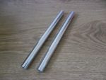 2 X 15mm NEW CHROME RADSNAPS RADIATOR PIPE COVERS  - FREE UK DELIVERY
