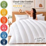 Duvet TOG 2.5 4.5 7.5 10.5 13.5 15 Quilt Soft Single Double King Super King Size