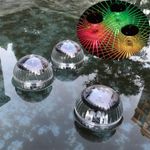 Solar Floating Pool Lights Underwater LED Ball Lamp Decor Landscape Light