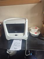 Whirlpool Max 14 Microwave White Working As Pictured 