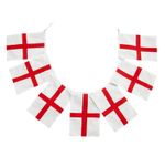 St George Day Flag Fabric Bunting 10/ 100 Metre England  Fabric World Cup 2026