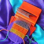 .Mini Loom Weave Tool Kit Household Knitting Machine Loom Tamping Machine Speed