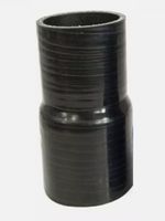 RAMAIR 76mm - 63mm BLACK SILICONE STRAIGHT REDUCER HOSE CONNECTOR COUPLER