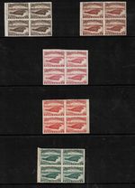 Newfoundland #25P #25Piii #25TC #25TCii Very Fine Set Of Five Different Proofs