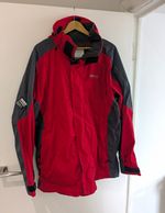 Musto BR1 Men's Waterproof Hooded Sailing Jacket Red/Grey Size L PTP 26 in 