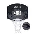 Logo Gear NBA Basketball Collectible Wilson Mini Hoop Grey Official Licensed