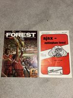 2 x 1980 Ajax v Nottingham Forest European Cup semi-final