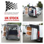 Mercedes Citan Rear Barn Door Awning Cover Black/Grey
