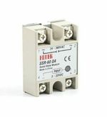 Solid State Relay Module SSR-60DA 60A, 3-32V DC to 24-380V AC.