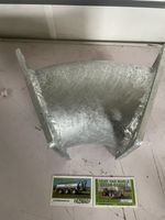 elbow 6" 45 degree square flange bolt on piece slurry tanker galvanized