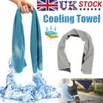 2X Instant Cooling Towel Ice Towel Neck Wrap Stay Cool For Sports Gym Jogging
