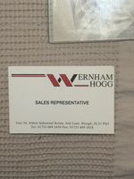 Ewen MacIntosh Signed Wernham Hogg Business Card Keith The Office UK Rare