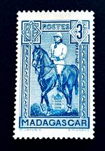 MADAGASCAR Stamp - 1940 General Joseph Simon Gallieni Sn 180 MNG r32