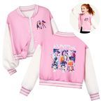 Kids KPop demon hunters Jacket Sweatshirt Tops Trousers Casual Baseball Jacket