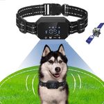 GPS Wireless Dog Fence Collar Electric Shock Vibration 100-3300ft Rechargeable