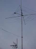 COBWEB ANTENNA 1 Kw  7 BAND HF TWIN WIRE  CUSTOM BUILT 4-6-10-12-15-17-20