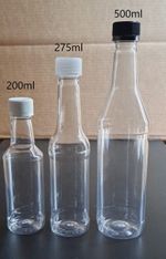 200ml Plastic Long Neck,Vinegar oil, juice and multipurpose Bottle with the Cap