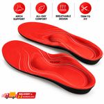 Orthotic Insole High Arch Foot Support Flat Feet Plantar Fasciitis inner insoles
