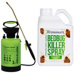 Xterminate Protector C Super Insect Bed Bug Killer Control Treatment & 3L Pump