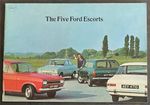 FORD Escort Inc GT Sales Brochure 1968-69 Ref FA1/660569/../968/DOM Super Deluxe