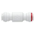 John Guest 14SCV Inline Single Check Valve 1/4" Push Fit x 1/4" Push Fit