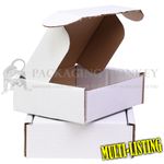WHITE ROYAL MAIL SMALL PARCEL CARDBOARD POSTAL BOXES PACKET MAILING GIFT POST