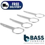 FORD KUGA 6000 CD Car Stereo Radio Player Release Removal Tool Keys 2 x Sets -