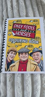 Only Fools and Horses Inspired Colouring Book Brand New