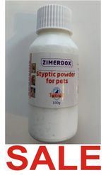 100g Styptic Powder For Dogs STOP BLEEDING Nails Claw Dog Cat Rabbit Coagulant