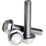 M5 M6 M8 M10 A2 STAINLESS STEEL FLANGED HEX HEAD BOLTS FLANGE HEXAGON SCREWS