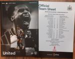 2025-26 NEWCASTLE UNITED v MANCHESTER CITY (PROGRAMME & TEAMSHEET FA CUP 5)
