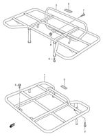 Suzuki Genuine ATV Front Bolt LT-Z400 K4-K9 L0-L8 Body Frame 09103-08266-000