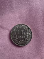 Switzerland 1 Franc 1969 Helvetia Coin