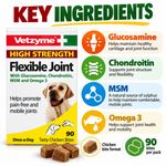 Vetzyme S5856 Flexible Joint Tablets with Glucosamine - 90 Tablets