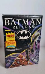 Ralston “Batman Returns” Unopened Cereal Box with Free Gift Inside 1993