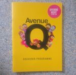 AVENUE Q - PRESS NIGHT - Shaftesbury Theatre - THEATRE PROGRAMME -  2026