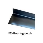 Flexible PVC Set-in Skirting 100mm x 50mm Black White Grey UK Made